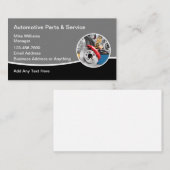 Geschäftskarten für Automobilteile und Reparatur Visitenkarte (Vorne/Hinten)