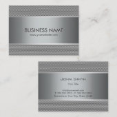 Geschäftskarten für berufliche Metallstahl-Automot Visitenkarte (Vorne/Hinten)