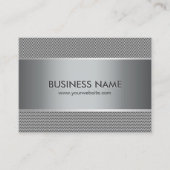 Geschäftskarten für berufliche Metallstahl-Automot Visitenkarte (Vorderseite)