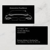 Geschäftskarten für Black Core Automotive Visitenkarte (Vorne/Hinten)
