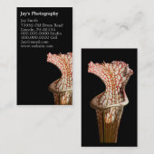 Geschäftskarten für Blumenfotografie Visitenkarte (Vorne/Hinten)