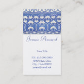 Geschäftskarten für Blumenmotive Visitenkarte (Rückseite)