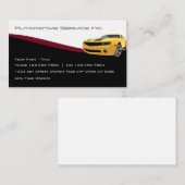 Geschäftskarten für coole Automobile-Services Visitenkarte (Vorne/Hinten)