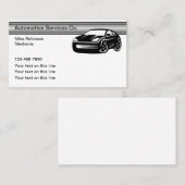 Geschäftskarten für coole Automotive Services Visitenkarte (Vorne/Hinten)