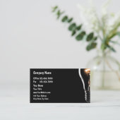 Geschäftskarten für coole Technologie Visitenkarte (Stehend Vorderseite)