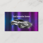 Geschäftskarten für cooles Automotive-Theme Visitenkarte (Vorderseite)