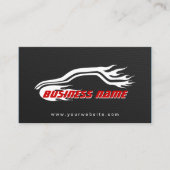 Geschäftskarten für cooles Racing Car Carbon Fibre Visitenkarte (Vorderseite)