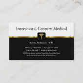 Geschäftskarten für das klassische medizinische Bü Terminkarte (Vorderseite)