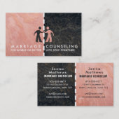 Geschäftskarten für die Ehe Visitenkarte (Vorne/Hinten)