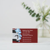 Geschäftskarten für die Kfz-Kundenbindung Visitenkarte (Stehend Vorderseite)