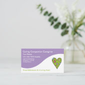 Geschäftskarten für Führungskräfte Visitenkarte (Stehend Vorderseite)