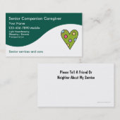 Geschäftskarten für Führungskräfte Visitenkarte (Vorne/Hinten)