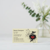 Geschäftskarten für Führungskräfte Visitenkarte (Stehend Vorderseite)