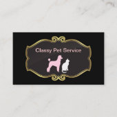 Geschäftskarten für Haustiere Visitenkarte (Vorderseite)
