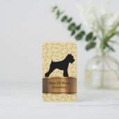 Geschäftskarten für Haustiere Visitenkarte (Stehend Vorderseite)