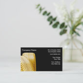 Geschäftskarten für klassische Automotive Visitenkarte (Stehend Vorderseite)