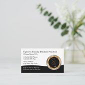 Geschäftskarten für klassische medizinische Büros Visitenkarte (Stehend Vorderseite)
