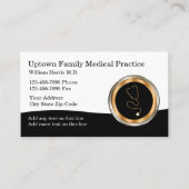 Geschäftskarten für klassische medizinische Büros Visitenkarte (Vorderseite)