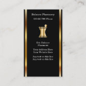 Geschäftskarten für klassische Pharmazie Visitenkarte (Vorderseite)