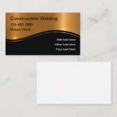 Geschäftskarten für klassische Schweißtechnik Visitenkarte (Vorne/Hinten)