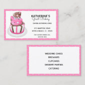 Geschäftskarten für kundenspezifische Bäckereien Visitenkarte (Vorne/Hinten)