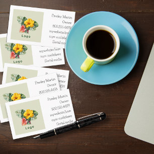 Geschäftskarten für Logos Visitenkarte