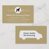 Geschäftskarten für mobile Heimtiere Visitenkarte (Vorne/Hinten)