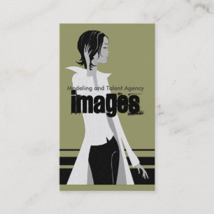 Geschäftskarten für Modellierungs- und Talentagent Visitenkarte