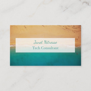 Geschäftskarten für Sand- und Wasserwirtschaft Visitenkarte