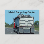 Geschäftskarten für Scrap Metal-Recycelnd Dienstle Visitenkarte (Vorderseite)