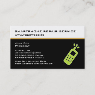 Geschäftskarten für Smartphone-Reparaturdienste Visitenkarte