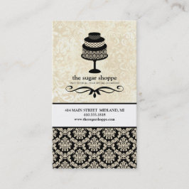 Geschäftskarten für zeitgenössische Bäckereien Visitenkarte