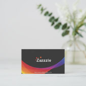 Geschäftskarten individuell visitenkarte (Stehend Vorderseite)