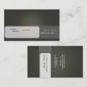 Geschäftskarten mit Trendy Architecture Visitenkarte (Vorne/Hinten)