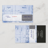 Geschäftskarten mit Trendy Architecture Visitenkarte (Vorne/Hinten)