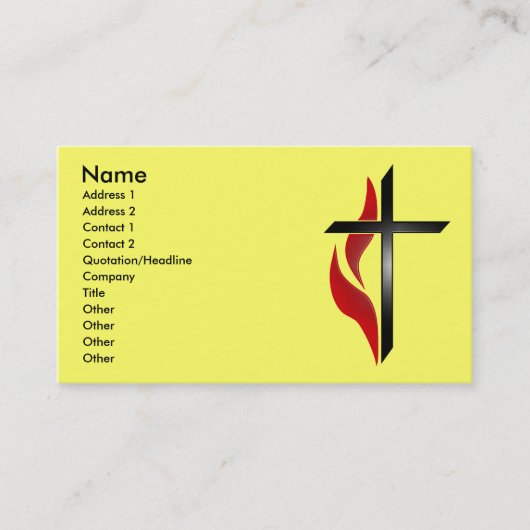 GESCHÄFTSKARTEN VISITENKARTE (Vorderseite)