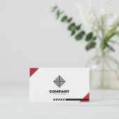 GESCHÄFTSKARTENDESIGN | KARTENDESGIN | BESTE KARTE (Stehend Vorderseite)