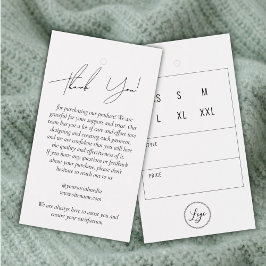 Geschäftskleidung Danke, dass Sie Tag mit Logo