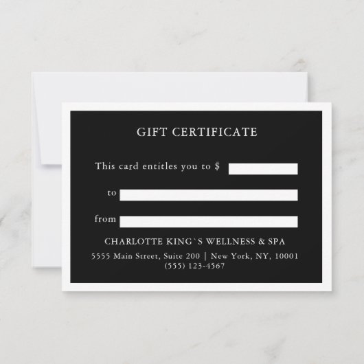 GESCHÄFTSKONTROLLBESCHEINIGUNG | Bow | Silberner G (Rückseite)