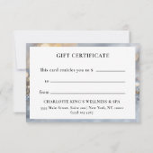 GESCHÄFTSKONTROLLBESCHEINIGUNG | GLITZER | (Rückseite)