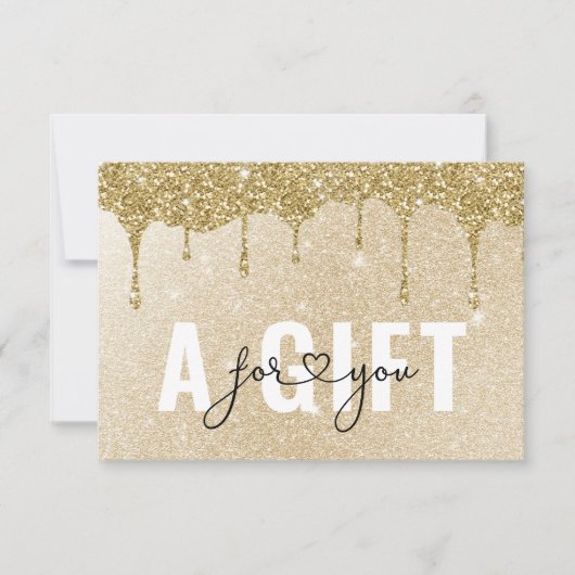 GESCHÄFTSKONTROLLBESCHEINIGUNG | Glitzer fallen (Vorderseite)