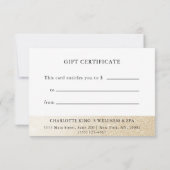 GESCHÄFTSKONTROLLBESCHEINIGUNG | Glitzer fallen (Rückseite)