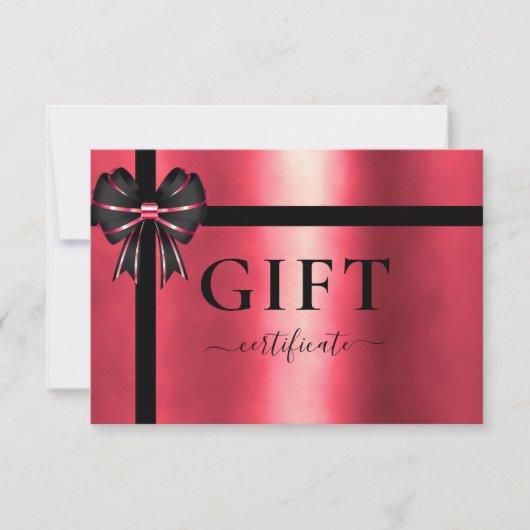 GESCHÄFTSKONTROLLBESCHEINIGUNG | Modern | Ribbon (Vorderseite)