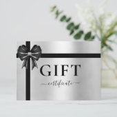 GESCHÄFTSKONTROLLBESCHEINIGUNG | Modern | Ribbon (Stehend Vorderseite)