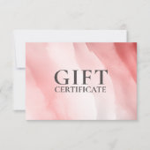 GESCHÄFTSKONTROLLBESCHEINIGUNG | Modern | Wasserfa (Vorderseite)