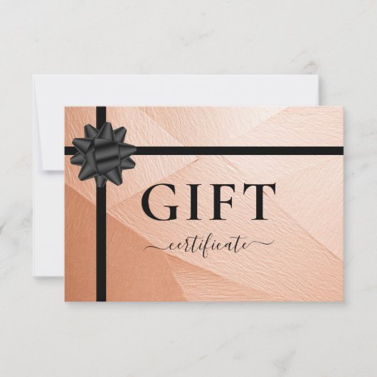 GESCHÄFTSKONTROLLBESCHEINIGUNG | Ribbon | Kupfer (Vorderseite)