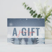 GESCHÄFTSKONTROLLBESCHEINIGUNG | Winterschneelands (Stehend Vorderseite)