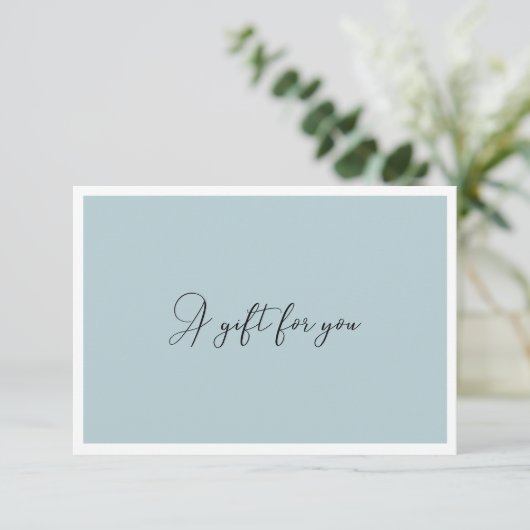 GESCHÄFTSKONTROLLE | Modernes Grau-Blau (Stehend Vorderseite)