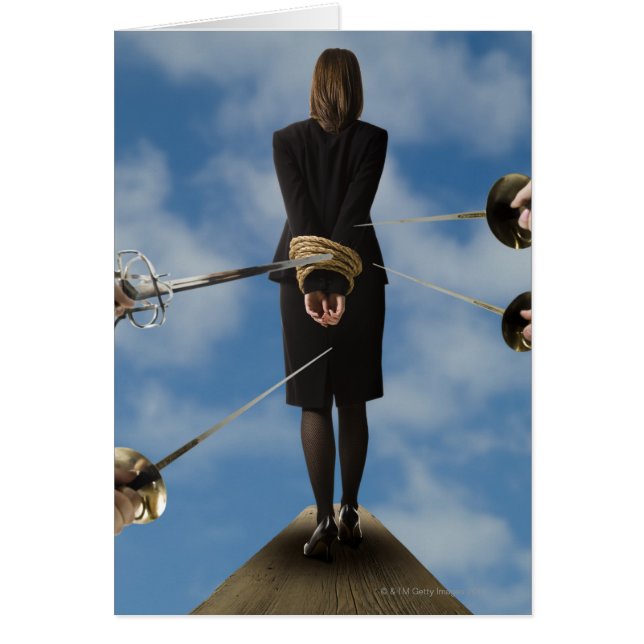 Geschäftsleute, die den Planeten betreten (Vorne)