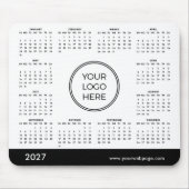 Geschäftslogo 2027 Kalender Mauspad (Vorne)